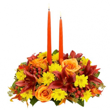 autumn breeze Centerpiece  in Forked River, NJ | SUNFLOWERS FLORIST
