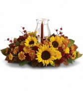 Sunflower Centerpiece Fall