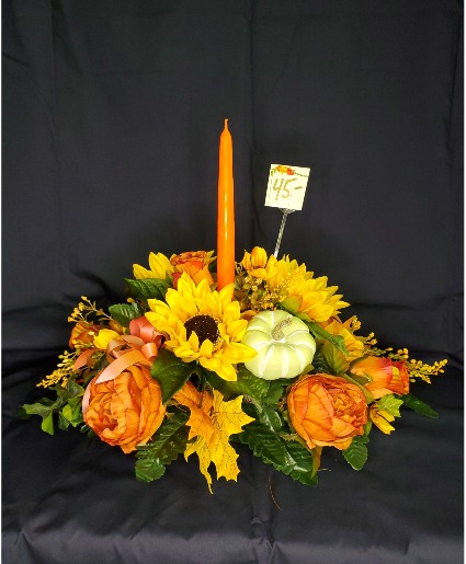 Fall Centerpiece Silk Arrangement 