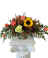 Fall Centerpiece In Decorative Container