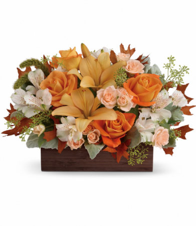 Fall Chic  All-Around Floral Arrangement