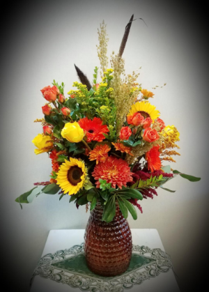 Fall Cinch Vase  