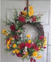fall ColorFul Wreath 