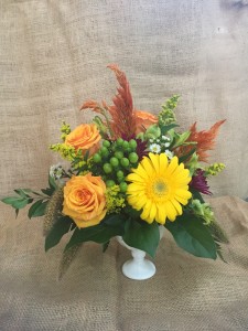 Fall Compote Arrangement