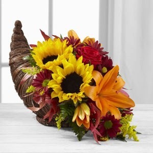 FALL CORNICOPIA Arrangement