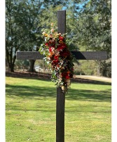 Fall Cross Arrangement Ceremony Cross