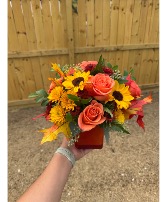 Fall Cube Vase 