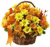 FALL DAISY BASKET