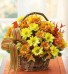 Fall Daisy Basket 