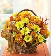 FALL DAISY Basket