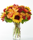 Fall day Bouquet Vase Arrangement