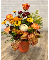 Fall Delight  Leaf Container 