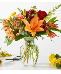 Fall Delight Vase Arrangement