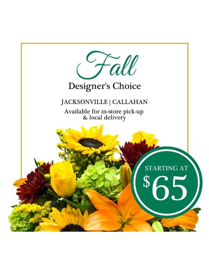 Fall Designer's Choice Fresh Arrangement