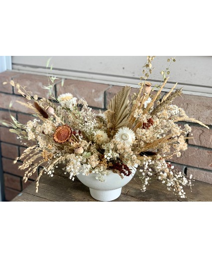 Fall Dried Centerpiece Design Dried design