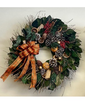 Fall Dried Wreath Wreath