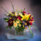 Autumn Embers Vase Arrangement