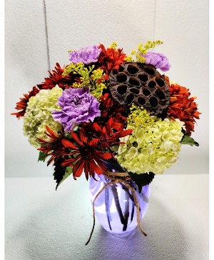 Fall Fantasia Vase Arrangement 