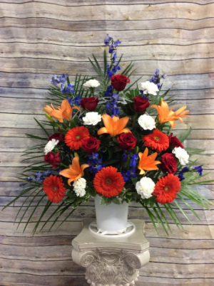 Farewell Basket Funeral Flowers