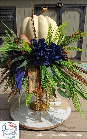 Fall Farm House Silk Centerpiece 
