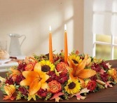 Fall Fields Of Europe Centerpiece All Around Arrangement