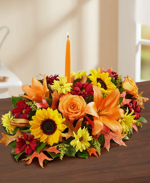 Fall Fields of Europe Centerpiece Cneterpiece