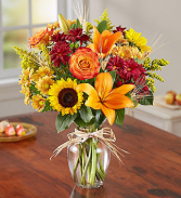 Fall Fields of Europe Vase Arrangement