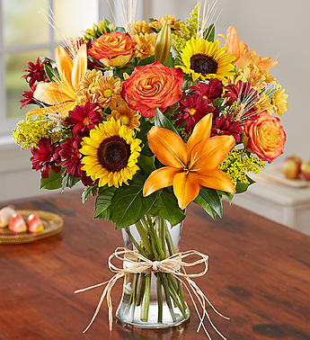 Fall Fields  Vase Arrangement in Snellville, GA | SNELLVILLE FLORIST