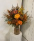 Fall Fire Fresh Vase Arrangement 