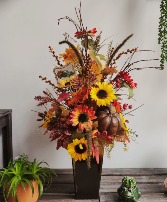 Fall Floral Design  Silk flowers