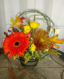 Fall Flutter Fresh Arrangement