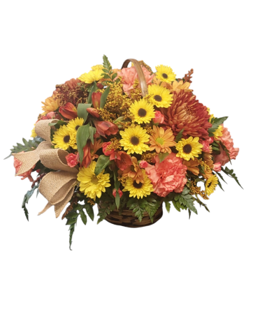 Fall Fly Away Buterfly Basket in Sun City Center, FL | SUN CITY CENTER FLOWERS AND GIFTS