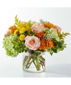 Fall Foliage Bouquet assorted flowers