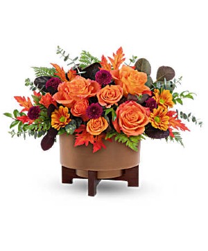  Fall For Copper Centerpiece 