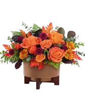 Fall For Copper Centerpiece 