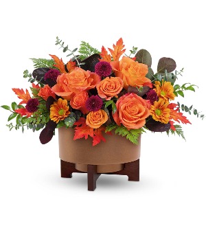 Fall For Copper Centerpiece All-Around Centerpiece