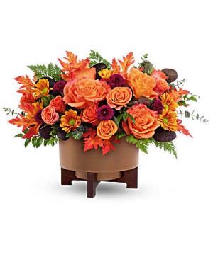 Fall For Copper Centerpiece Centerpiece