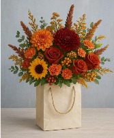 Fall for me  Ceramic vase