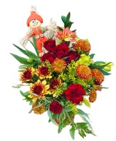 Fall Frolic Fresh Vase Arrangement