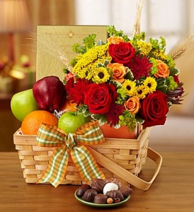 FALL FRUITFUL GATHERING (product will vary depending on availabilty) in Texas City, TX | FROM THE HEART FLORIST