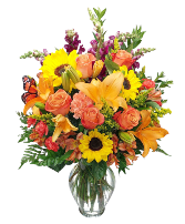 Fall Gala Vase Arrangement