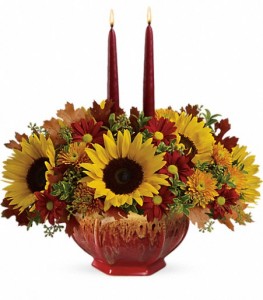 Fall Garden Centerpiece by Enchanted Florist of Cape Coral