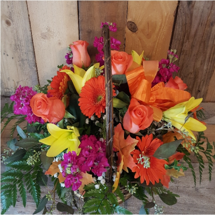 Fall Garden Gathering Fresh Flower