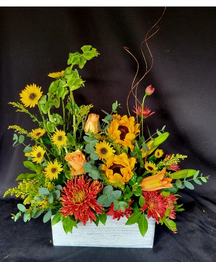 Fall Garden Rectangle Box