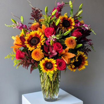 Garden Sendoff Sympathy Arrangement in Croton On Hudson, NY | Cooke's Little Shoppe Of Flowers