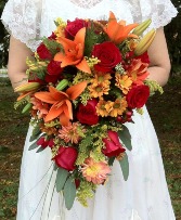 Fall Gathering Bridal Bouquet