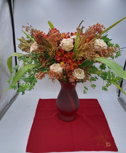 Fall Gathering Vase