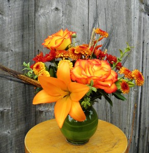 Fall Glow  Table Centerpiece 