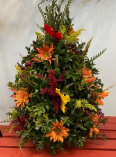 Fall Harvest Boxwood Tree Thanksgiving Special
