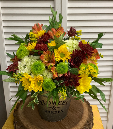 Fall Harvest Bucket